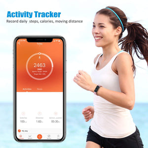 Smart Fit wearable fitness tracker and smart watch - strap detail