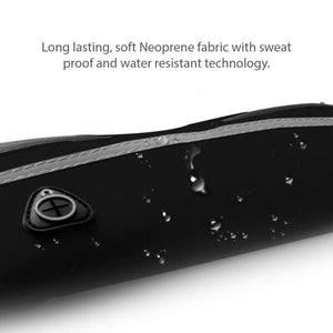 Velocity water-resistant fanny pack for running and gym - zip detail