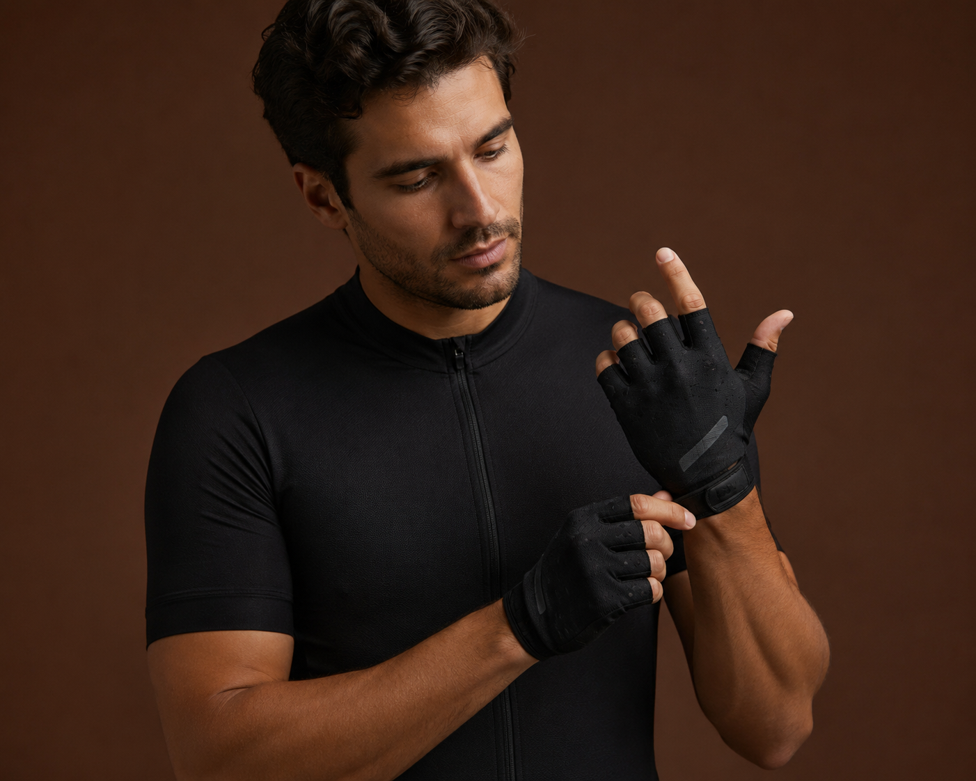 Summer Women Men Silicone Non-Slip Sweat-Proof Breathable Fitness Sports Outdoor Bike Half-Finger Gloves Gym Power Bicycle Glove