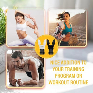 1Pcs Lungs Breathing Exercise Breath Resistance Trainer Respiratory Exercise