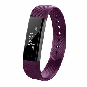 Smart Fit activity tracker and smart watch - full product view purple

