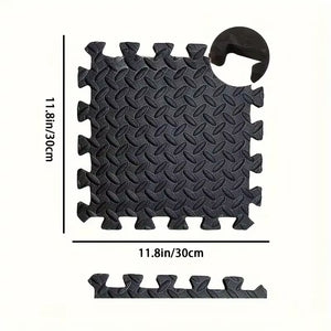 8/16 Pcs Foam Fitness Non Slip Yoga Mat Fitness Floor Tile Protection Pad Fitness Equipment Mat Suitable for Indoor Fitness