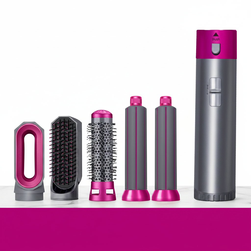 5-in-1 Hair Dryer Brush Set premium lifestyle photo