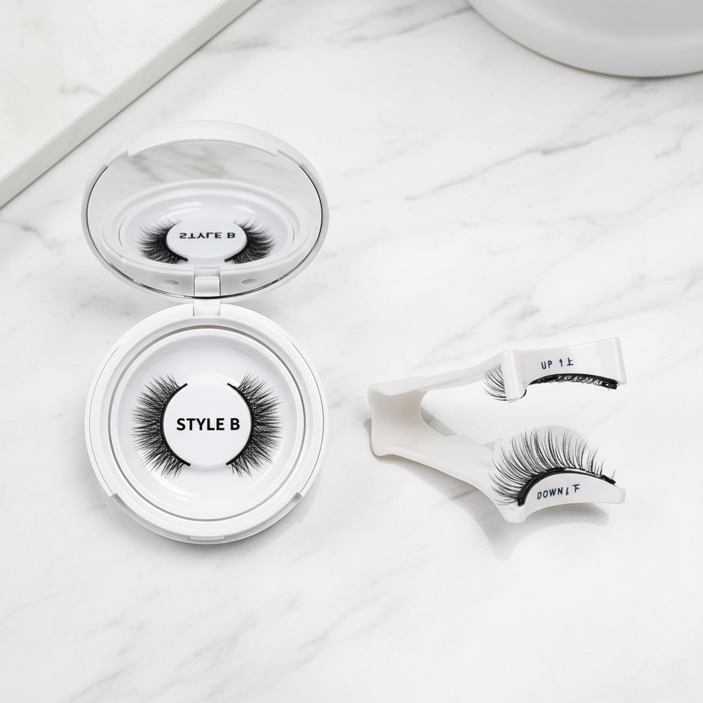 Magnetic False Eyelashes premium beauty photo
